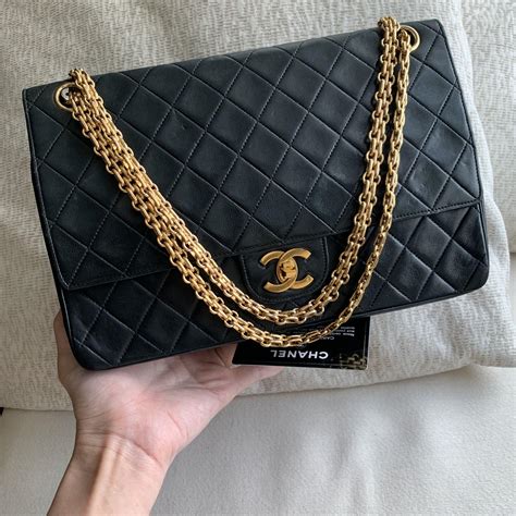 real chanel classic flap bag